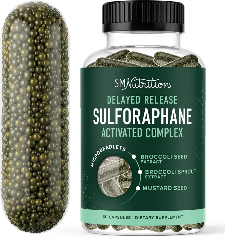 SMNutrition Delayed Release Sulforaphane Activated Complex bottle